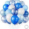 30pcs Chrome Latex Balloon White Pink Blue Helium Ball Wedding Adult Birthday Party Decoration Baby Shower Globos