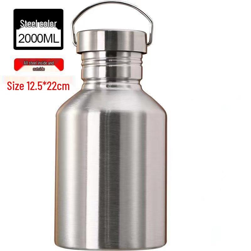 Large Capacity Drop-Proof 304 Stainless Steel Insulated Sports Water Bottle for Outdoor Activities
