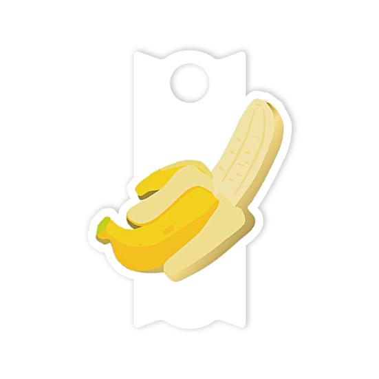 Acryl-Becherdeckel-Etiketten, Obstmuster-Design, stilvolle Trinkgeschirr-Identifikationsschilder, Becherdeckel-Namensschild für 40 Unzen