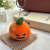In-Stock Funny Halloween Pumpkin Plush Keychain Toy