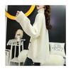 Sweater Women Loose Outside Wear Lazy Wind Set Head High Collar Korean Version of Thickened Knitted Tops