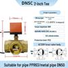 Electric L-Type Copper Valve for HVAC, Underfloor Heating, and Irrigation Systems