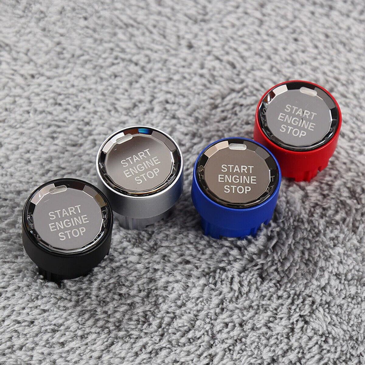 Crystal Start Stop Ignition Switch Push Button Cover for Nissan Qashqai 2016-22