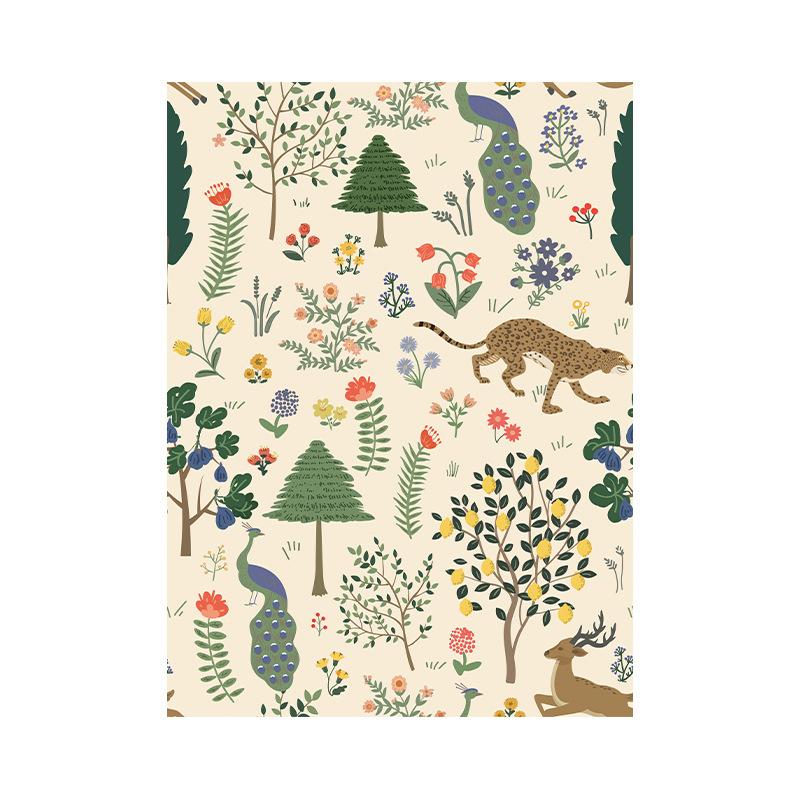 PVC Wallpaper Household Self-adhesive Background Wall Decorative Painting Wall Sticker Self-adhesive Wall Covering Bedroom Wallpaper Self-adhesive