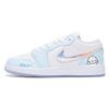 Jordan Air Jordan 1 Chestnut Leather Slip Resistant And Abrasion Resistant Coverage Low Top Vintage Basketball Shoes HJ3481-491(Team59-SBOX)