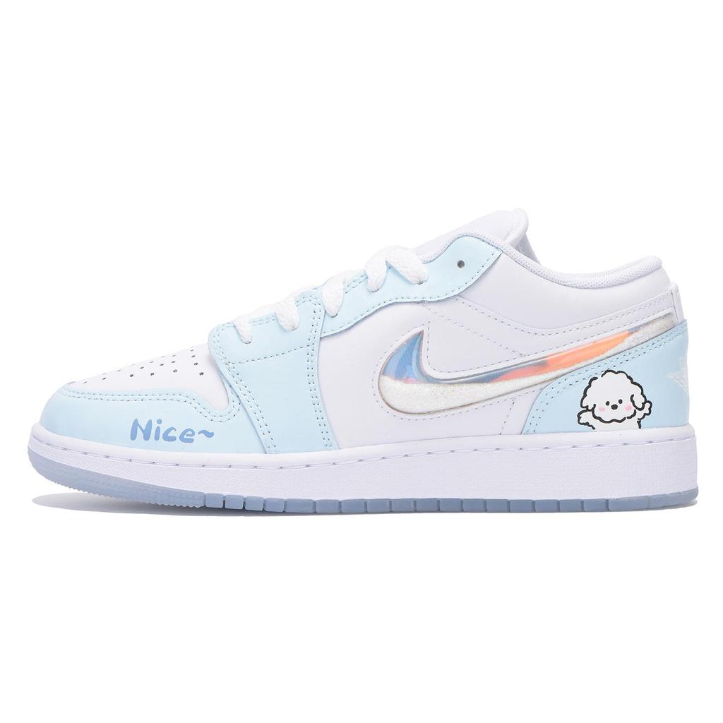 Jordan Air Jordan 1 Chestnut Leather Slip Resistant And Abrasion Resistant Coverage Low Top Vintage Basketball Shoes HJ3481-491(Team59-SBOX)