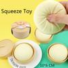 Large Size White  Realistic Steamed Bun Slow-Rising / Squishy Squeeze Toy Stress Reliever for Adults & Children