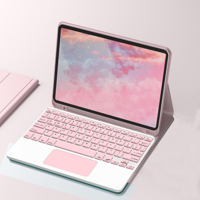 For Samsung Galaxy Tab A9 Plus 11 Inch Case with Bluetooth Keyboard Cover for Samsung Galaxy A9+ SM-X210N/X216B Magic Keyboard