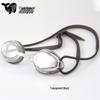 Silicone Small Frame Electroplated Waterproof Anti-Fog Swimming Goggles for Pool Competitions and Training