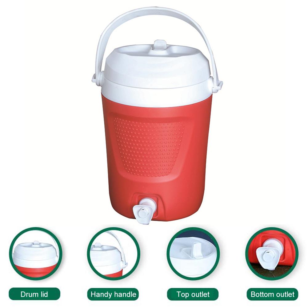 1 Gallon Sports Water Jug with Handle Insulated Water Bottle 2 Water Outlet Drinks Jug Large Capacity for Outdoor Travel China Mainland