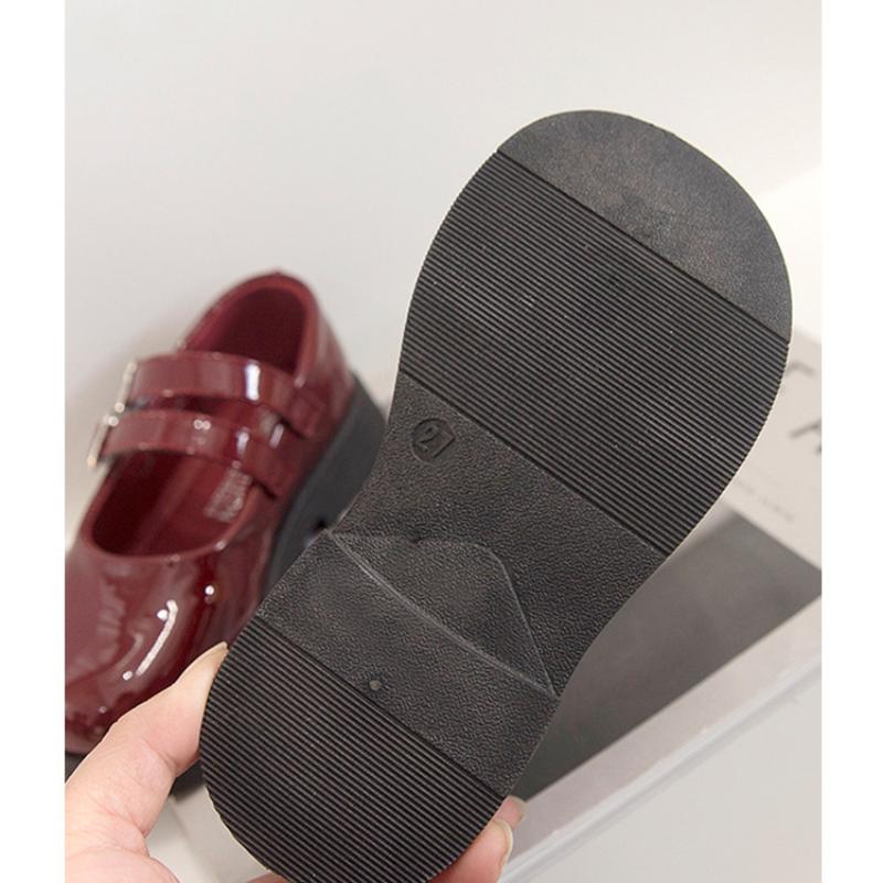 Spring and Autumn New Fashion Girls Comfortable Soft-soled Leather Shoes