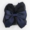 Bijinkami Twin Comb Tie Large In Perfect for Creating Voluminous Black Ribbon, Large, (Made Japan) - Hair,