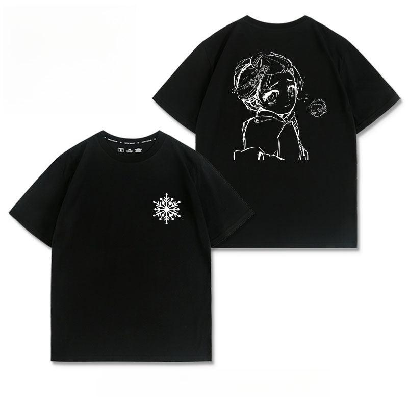 Demon Slayer Anime Iwakaza Renyuki Printed Tshirt Unisexs and Womens Tshirt Unisexs Top Sports Tshirt 2026 Summer New Tee