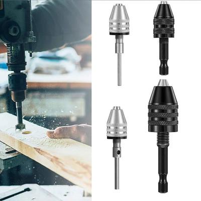 Aşınmaya Dayanıklı Matkap Ucu Dayanıklı Kendiliğinden Merkezlenen Mandren Hızlı Değişim Adaptörü Delme Pratik Matkap Uçları Adaptörü