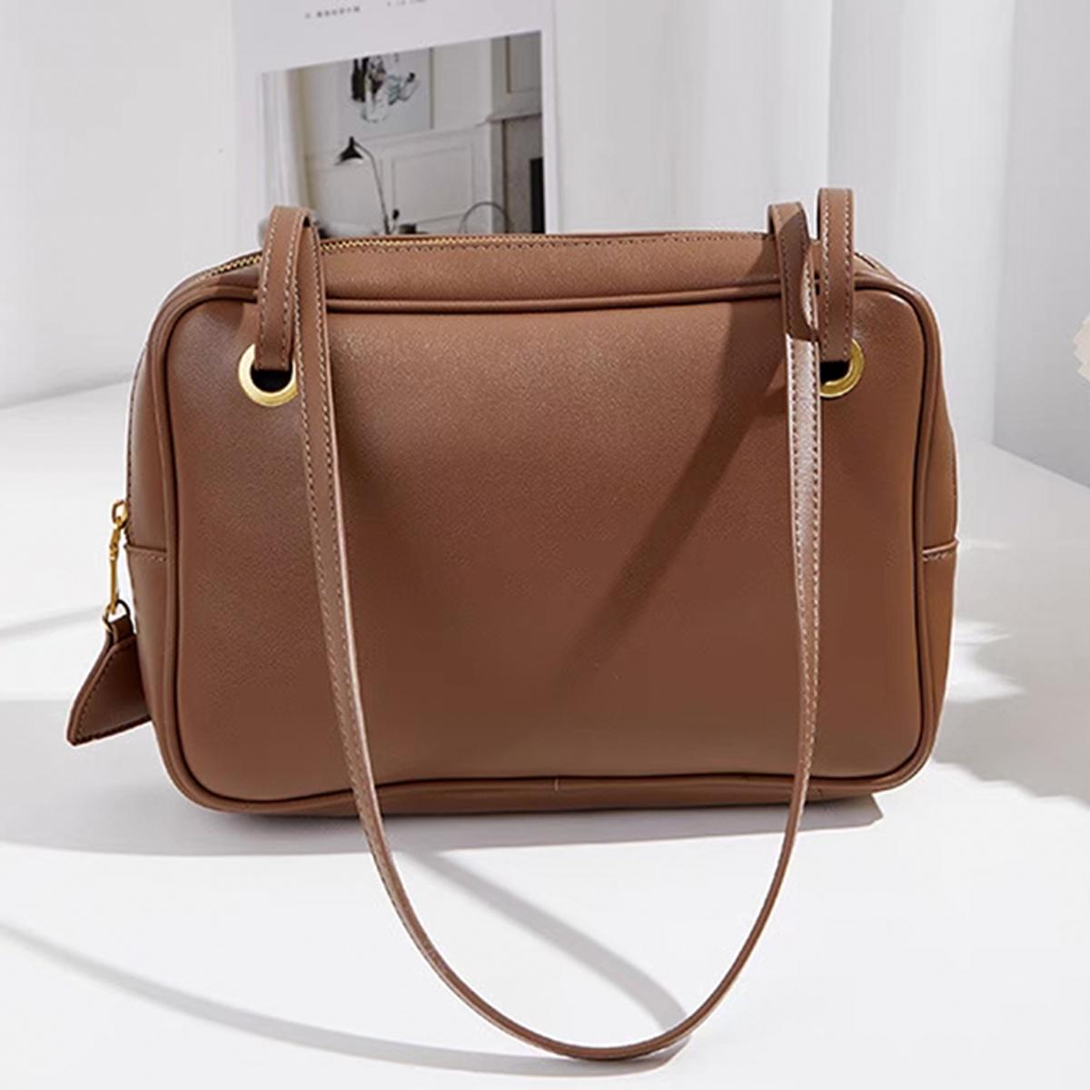 

Сумка-мессенджер из искусственной кожи в стиле ретро для женщин, сумка на одно плечо, сумка Boston