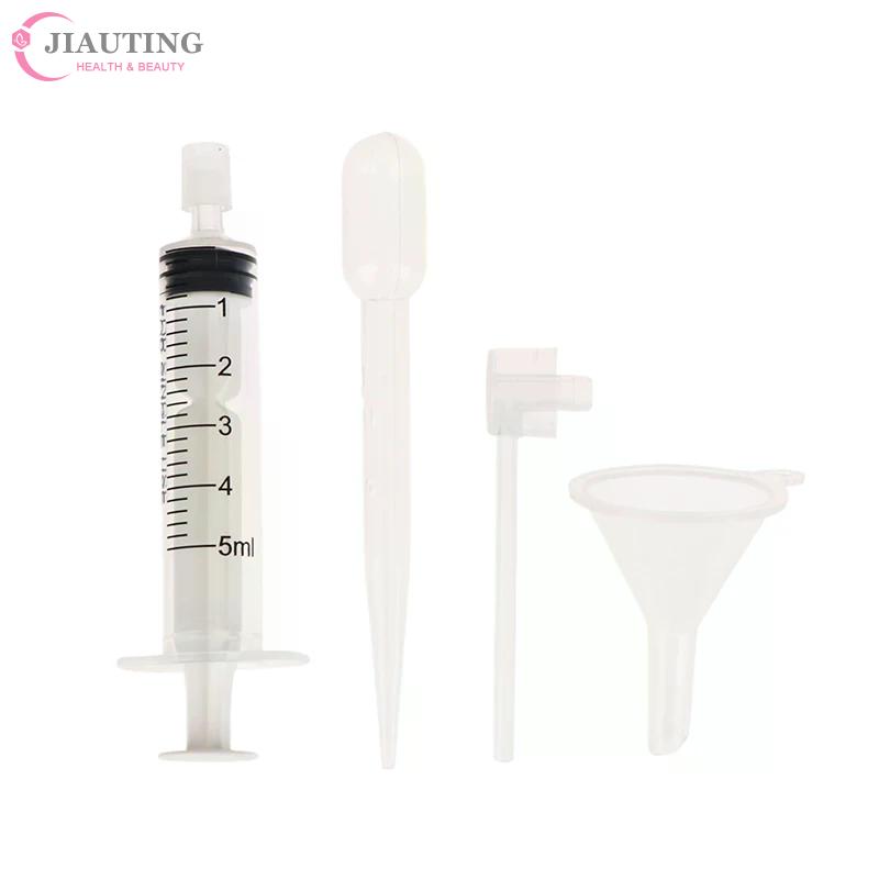 3/4 Stück Parfüm Nachfüllwerkzeug Set Kunststoff Diffusor Spritze Stroh Pipette Trichter Sprühspender Erforderliche Kosmetikwerkzeuge
