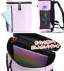 Converse For Boys and Mini Backpack, Rucksack, Daypack, Square, Kids, Junior, Girls, 80963200, 80963200, L, Lavender,