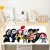 Halloween horror Theme Mouse Pad, Non Slip Rubber Base, Multifunctional Office & Home Decor, Perfect for Workspace Personalization.