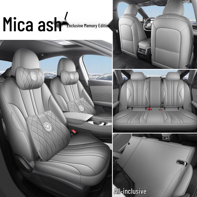 Roewe M7DMH Original Perforerade Läder Bilbarnstolsskydd - Andningsbara & Hälsobevarande