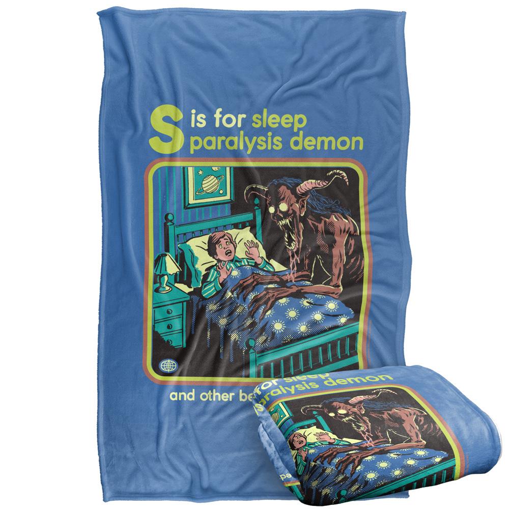 Steven Rhodes Sleep Paralysis Demon Silky Soft Touch Blanket