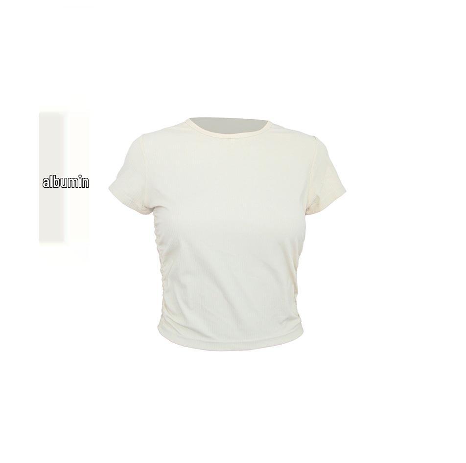 

Lulu Women s Ribbed Quick-Dry Slim Fit Yoga T-Shirt XXL (Size 10)