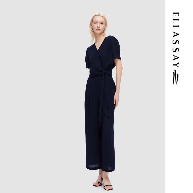 ELLASSAY Women's Loose Wide-Leg Pants