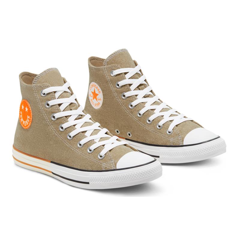 Converse Happy Camper Chuck Taylor All Star High Top 'Khaki Orange White' Unisex