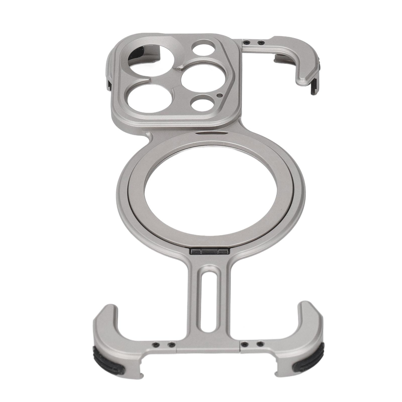 

Чехол для телефона без рамки с подставкой, ударопрочный, магнитный, ультратонкий, 17 мм, защитный чехол с резьбой для IOS