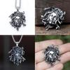 Retro Medusa Schlangen Tier Anhänger Halskette Mit Zinklegierung Charme Für Gothic Stil