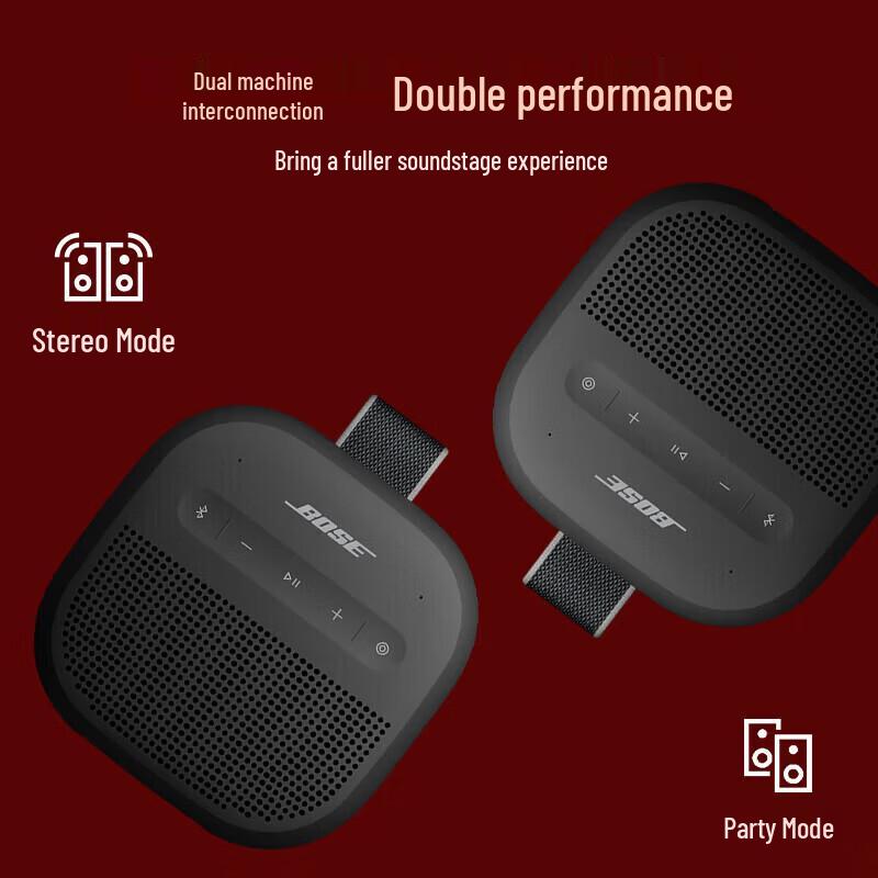 BOSE SoundLink Micro II Portable Bluetooth Speaker CN plug (adapter included)