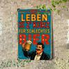Retro Beer Theme Metal Tin Sign Bar Kitchen Wall Art Decor