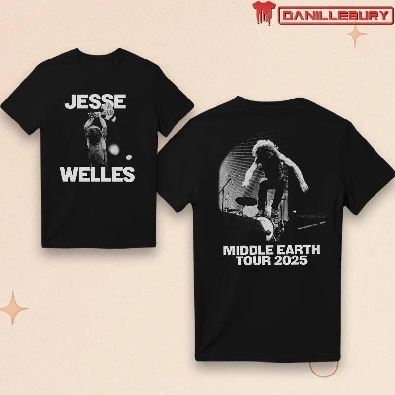 Jesse Welles Middle Earth Tour 2025 TShirt Unisex T-Shirt XXXL