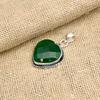 Green Onyx Gemstone Handmade 925 Solid Sterling Silver Jewelry Pendant For Women