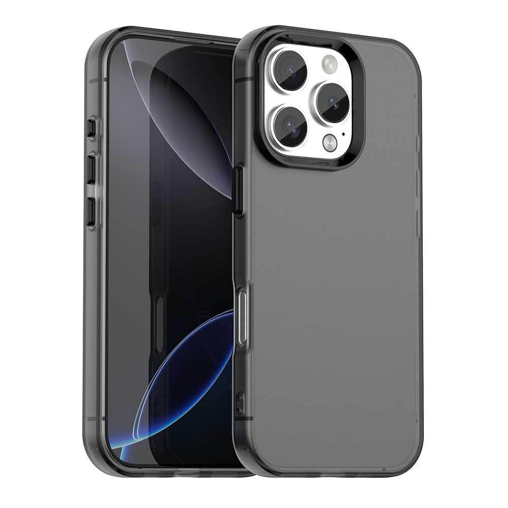Semi-Transparent Frosted Phone Case for iPhone 11-16 Pro Max iPhone 15