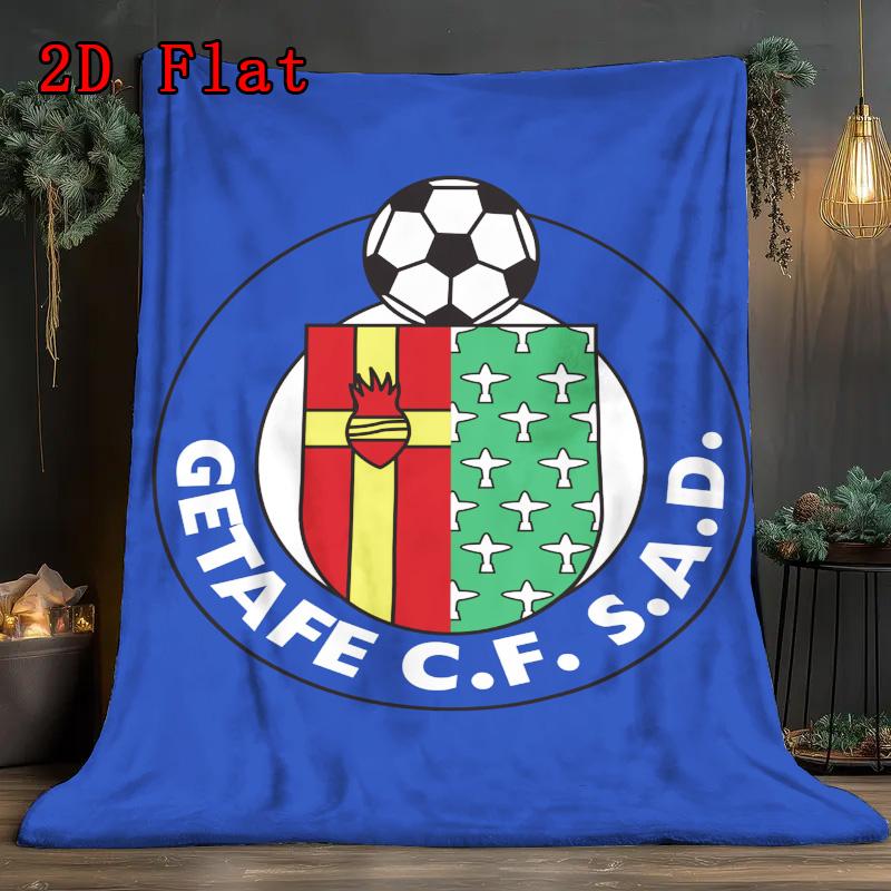 Getafe Pattern Flannel Blanket High Quality All Seasons Warmth and Comfort Perfect for Christmas Gifts.