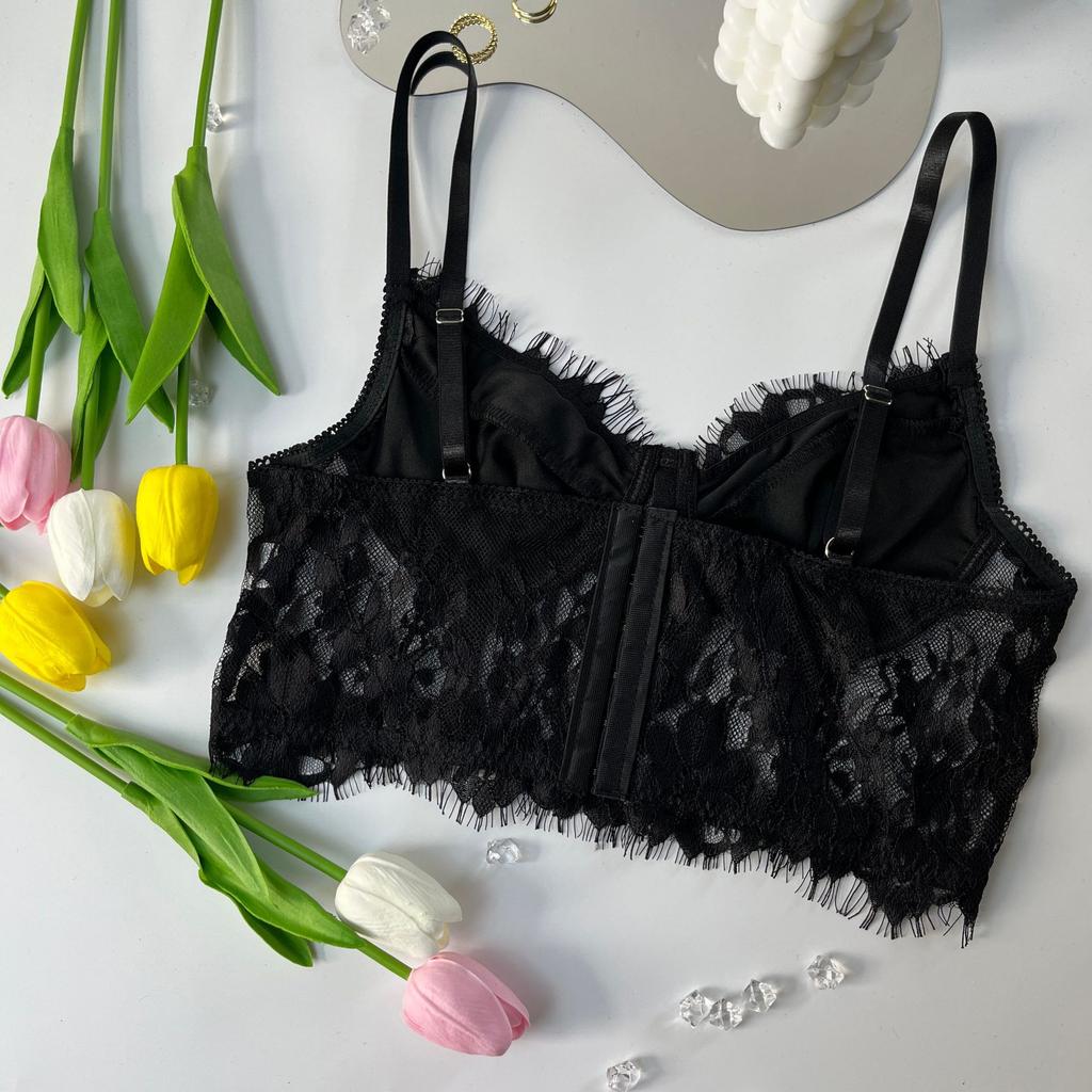 Eyelash Lace Tank Top V Neck Perspective Crop Tops Women Summer Camis Solid Color Camisole Fashion Tube Female Sleeveless Cropped Vest Y2K Clothes