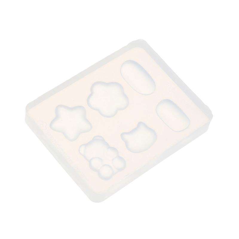 3D Nail Art Silicone Molds Manicure Bean Color Card Molds Nail Art Color Chart Making Nail Carving Mould one size