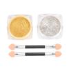 DIY Nail Art Mirror Glitter Powder Silver Gold Pigment Manicure Decoration Tips