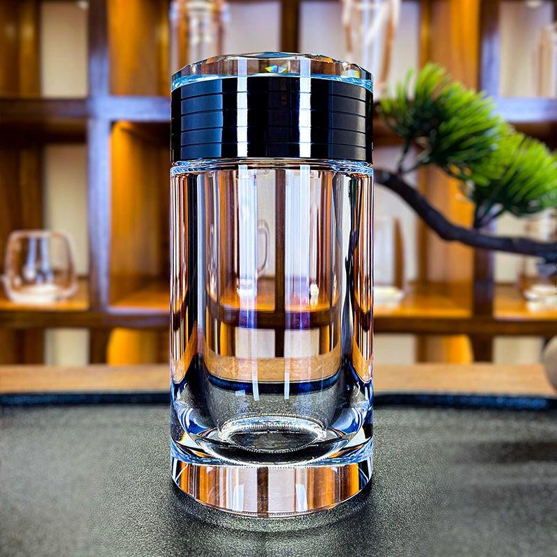 Premium Natural Crystal Sealed Tea Cup with Lid