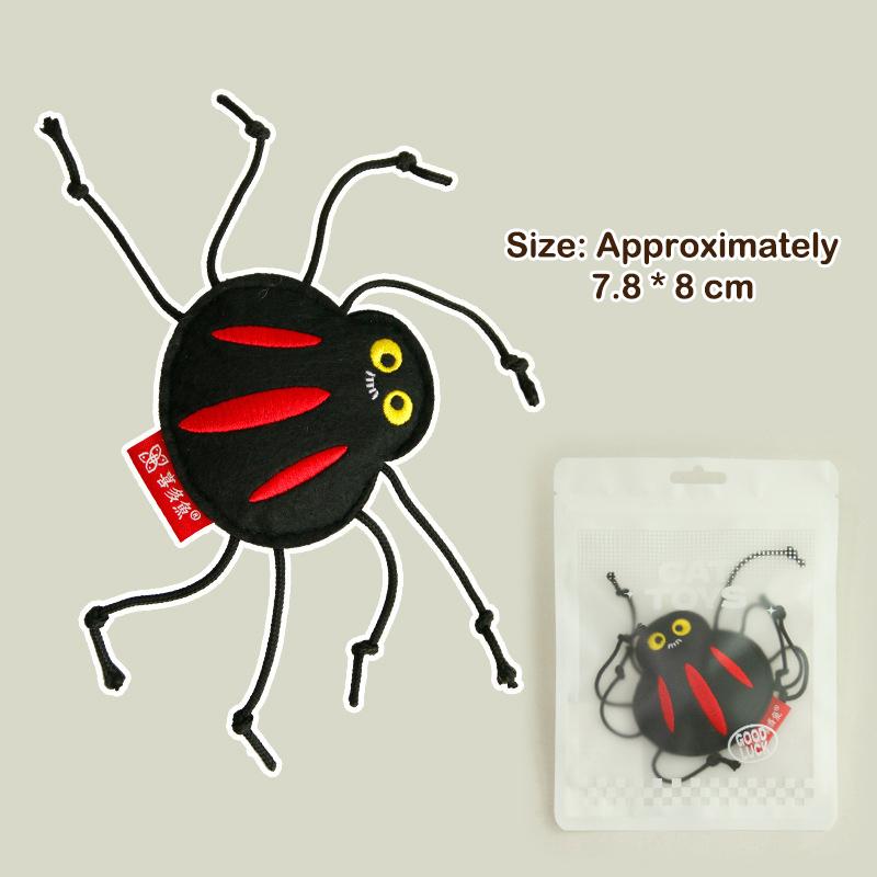 Creative Simulated Cockroach Spider Catnip Cat Toys Strange Insect Series Catnip Cat Toys Pet Relief Artifact Pet Supplies