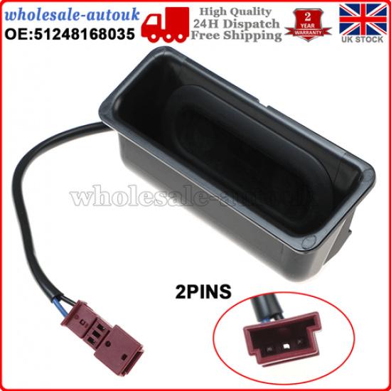 Boot Lid Release Switch Handle Push Button For BMW 5 Series E39 E60 51248168035