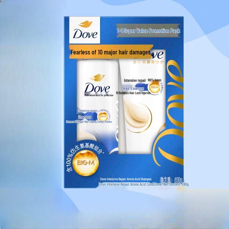 

Dove Nourishing & Hydrating Daily Repair Shampoo Set