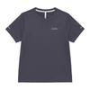 NATIONALGEOGRAPHIC N262Wts270 Women'S Nature Ventilation Semi-Crop Short Sleeve T-Shirt Urban Grey