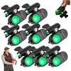 Angel-Bissalarm mit LED, Empfindliche Elektronische Angelglocken für Ruten, Tonalarm-Anzeiger, Angelruten-Glocken zur Bisserkennung, Clip-On