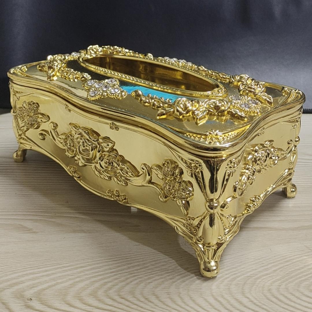 

Украшение дома Европейский стиль Коробка для салфеток Ручная работа Коробка для салфеток Настольное украшение Бумажный ящик Пластиковый ящик для хранения