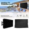 Housse de TV 80-85 Pouces - Étanche pour Extérieur, Fixation Murale, Manchon de Protection en Tissu Oxford