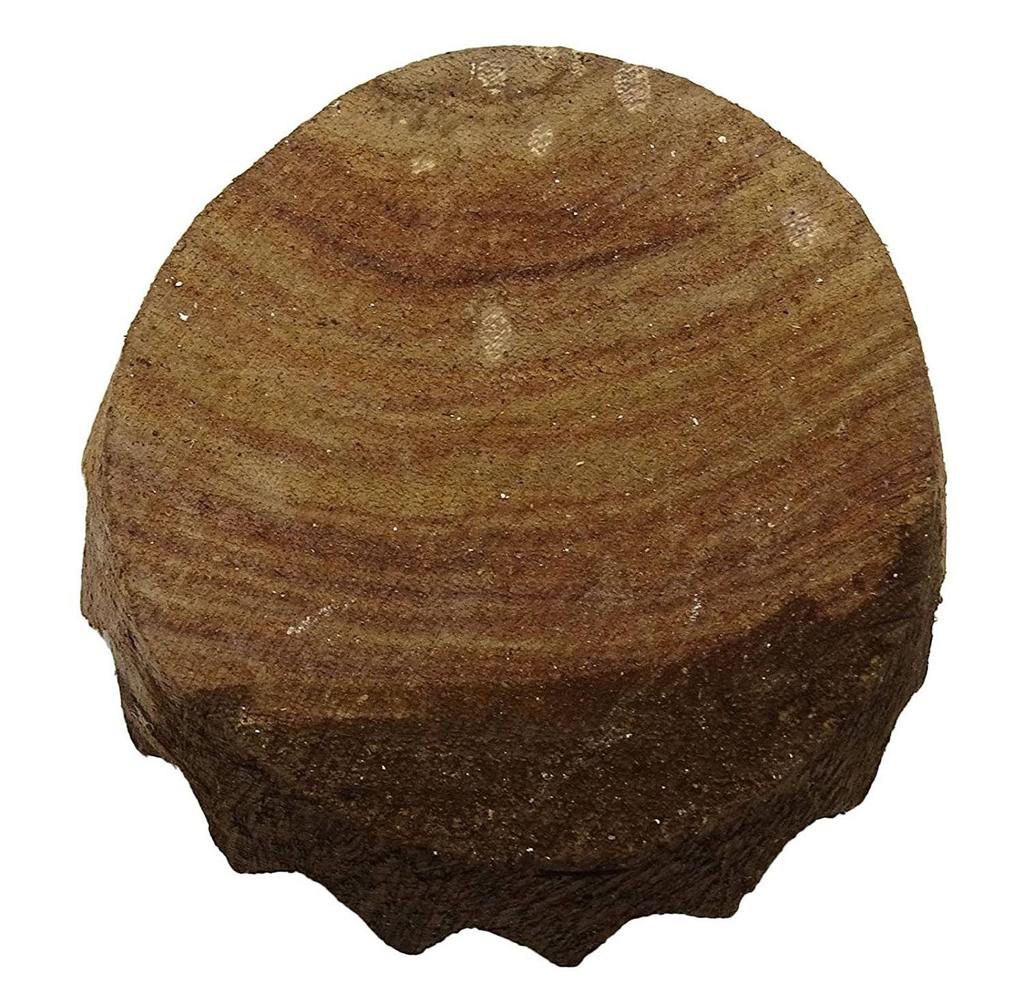 Textile Printing Stamp On Apparel Fabric Border Handmade Sun Design Wooden