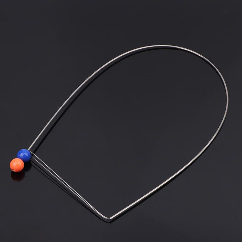 1 stk Auto Trekkline Og Lasso Verktøy Låsesmedrekvisitter Rekvisitter Rustfritt Stål Stålwirekule For Bildørlåsåpnerverktøy