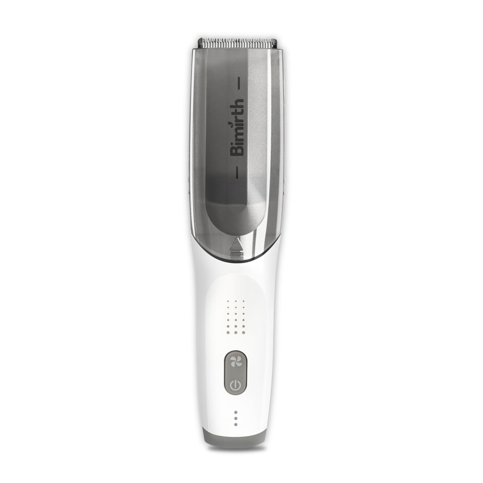 

Bimirth Cordless Vacuum Haircut Kit Hair Clipper Waterproof Built-in Re able Battery with Storage Bag Cleaning Brush Sponge Haircut Cape 3