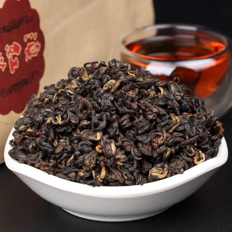 250g Tè Nero Premium Dian Hong Famoso Yunnan Tè Rosso Biologico - Foto 7